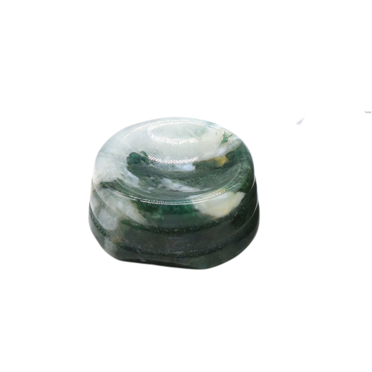 Natural Crystal Agate Stone Sphere Display Stand  Handmade Egg Holder Base for Home Office  Decor Gemstone ,Crystal Ball