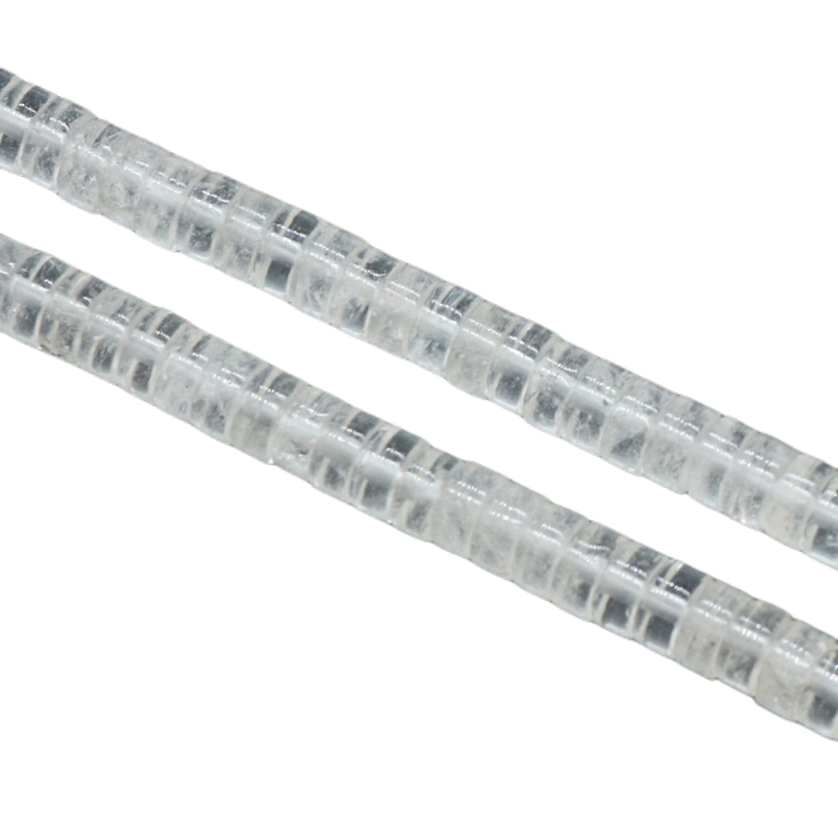 1 Strand 3x6mm Natural Flat Gemstone Beads Charming Crystal Agate Colored Stones for DIY Bracelet Necklace Jewelry Making