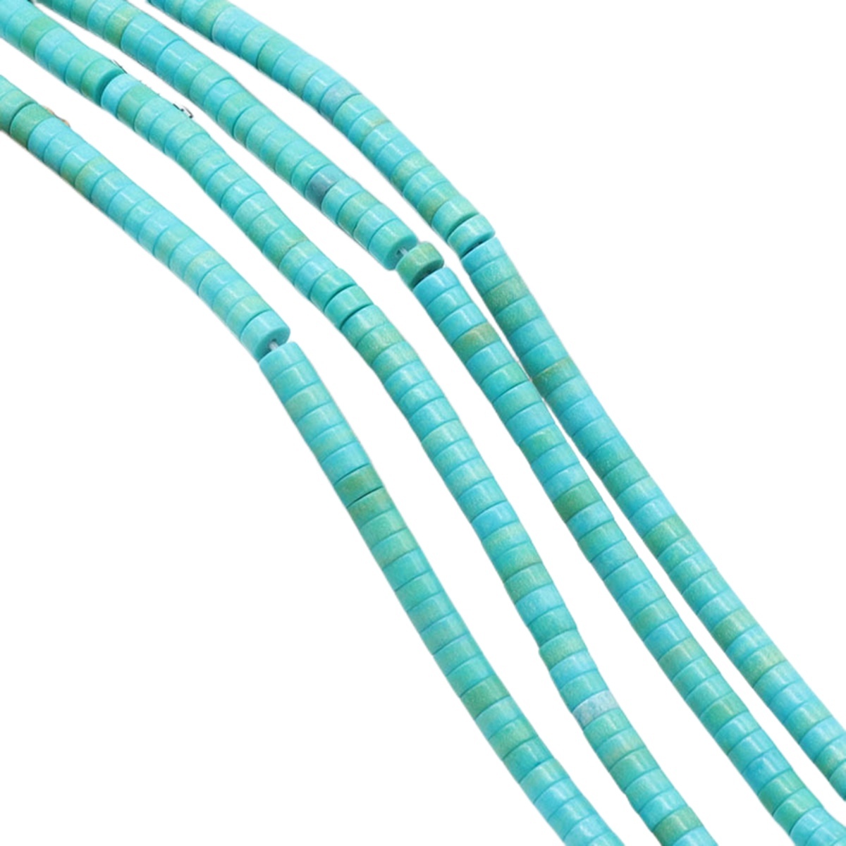 1 Strand 4x2mm Natural Flat Spacer Gemstone Beads Charming Crystal Agate Colored Stones for DIY Bracelet Necklace Jewelry Making