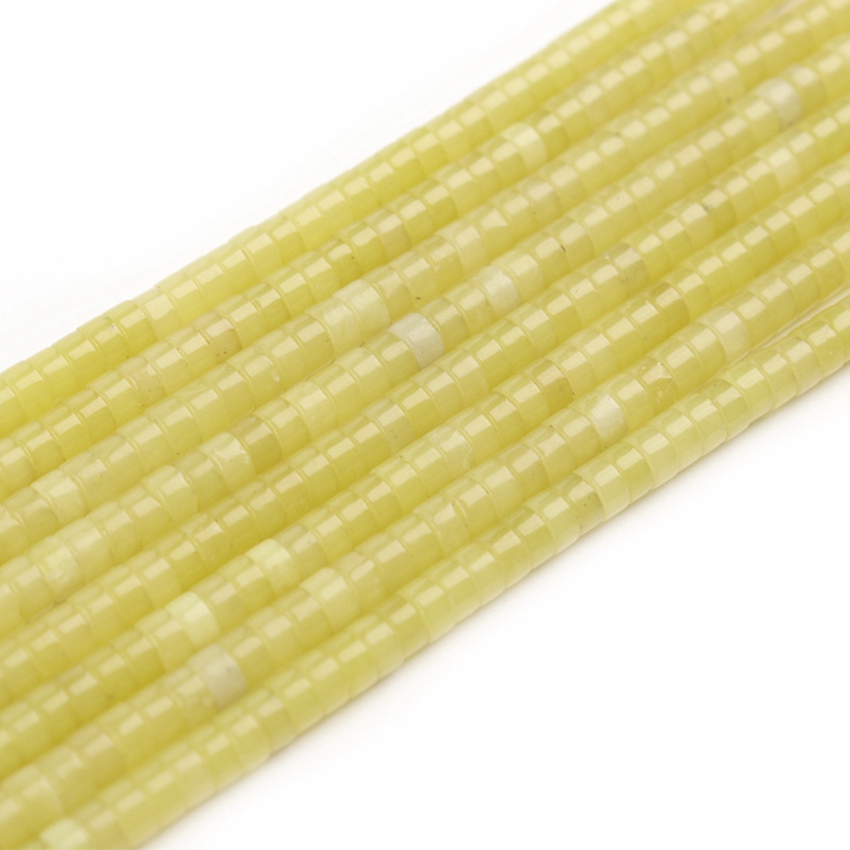 1 Strand 4x2mm Natural Flat Spacer Gemstone Beads Charming Crystal Agate Colored Stones for DIY Bracelet Necklace Jewelry Making