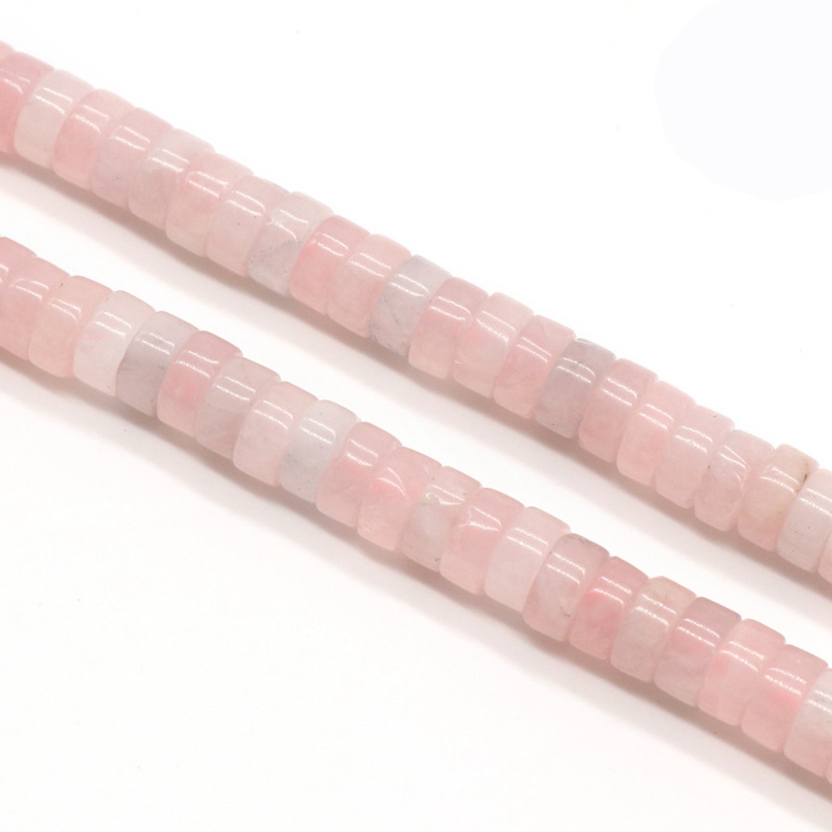1 Strand 3x6mm Natural Flat Gemstone Beads Charming Crystal Agate Colored Stones for DIY Bracelet Necklace Jewelry Making
