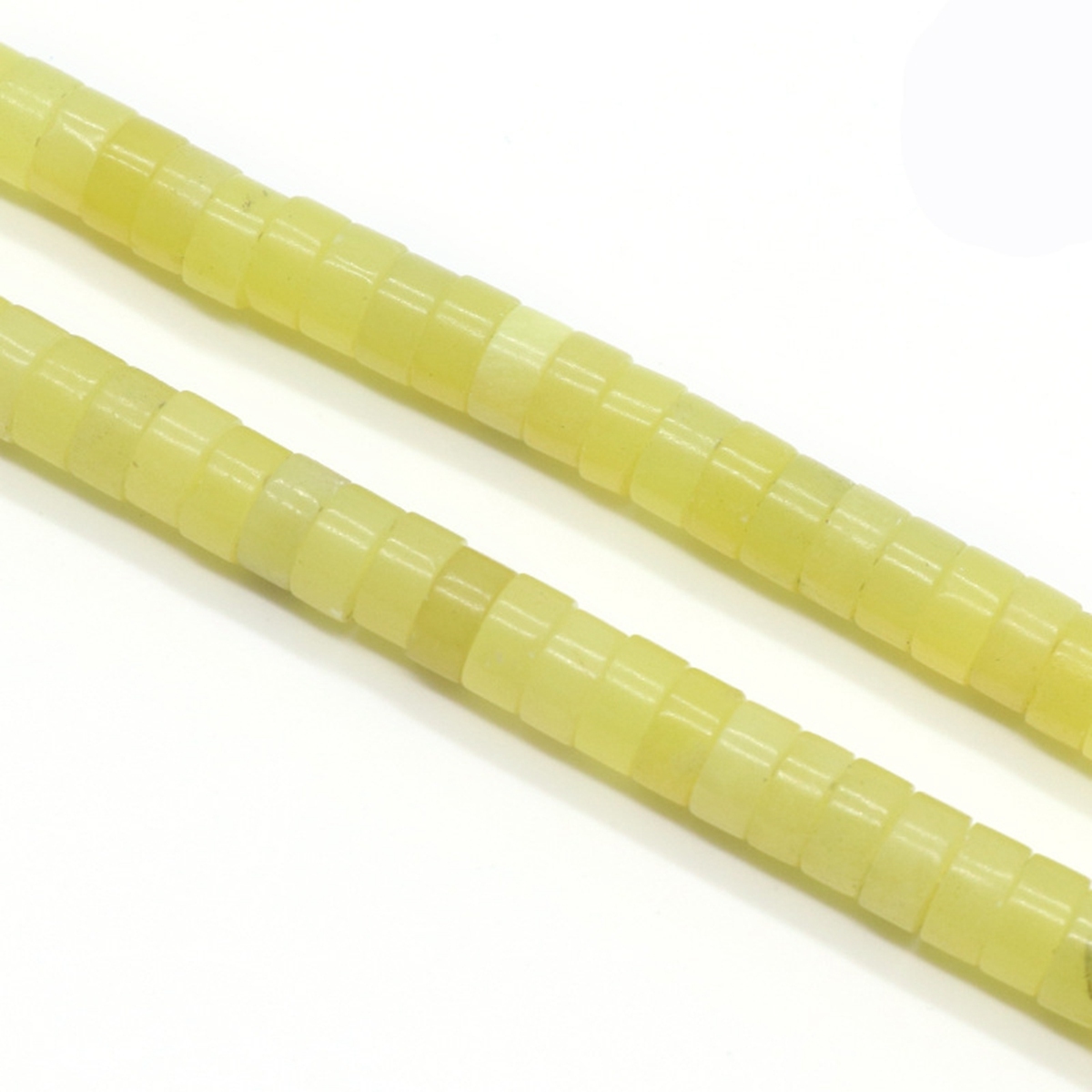1 Strand 3x6mm Natural Flat Gemstone Beads Charming Crystal Agate Colored Stones for DIY Bracelet Necklace Jewelry Making
