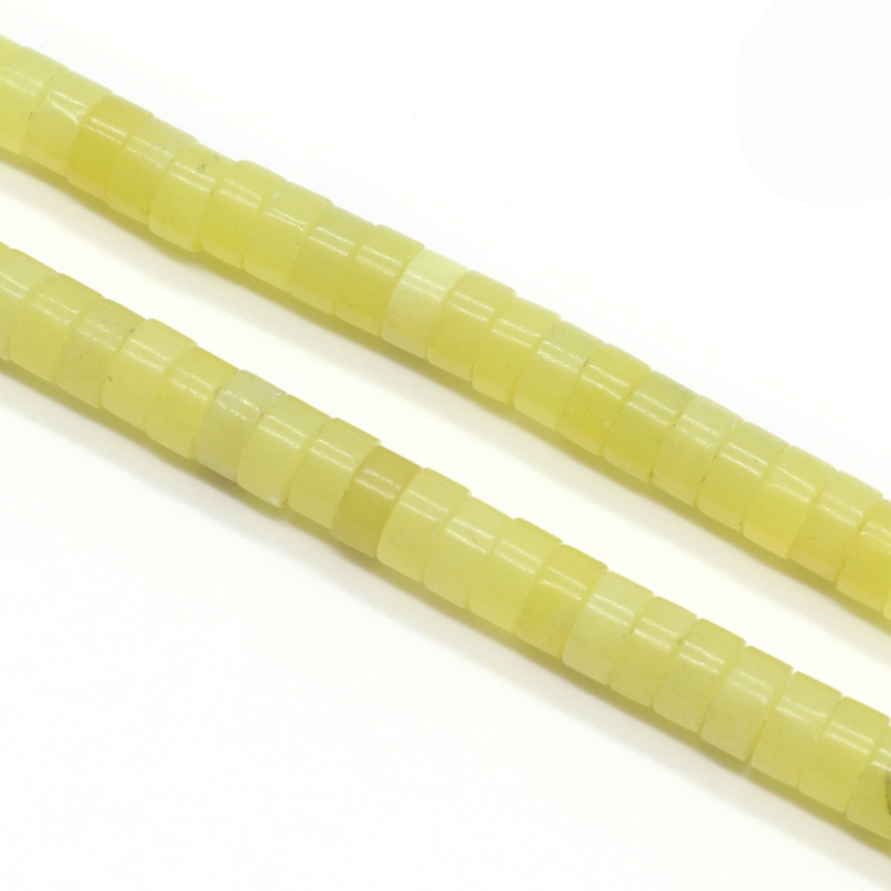 1 Strand 3x6mm Natural Flat Gemstone Beads Charming Crystal Agate Colored Stones for DIY Bracelet Necklace Jewelry Making