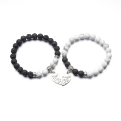 Lava Stone+Howlite