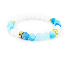 Blue Weathered Agate