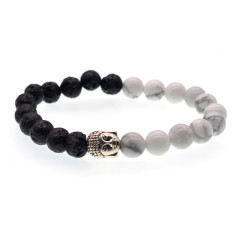 Lava Stone+Howlite