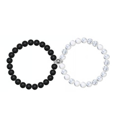 Howlite+Matte Onyx