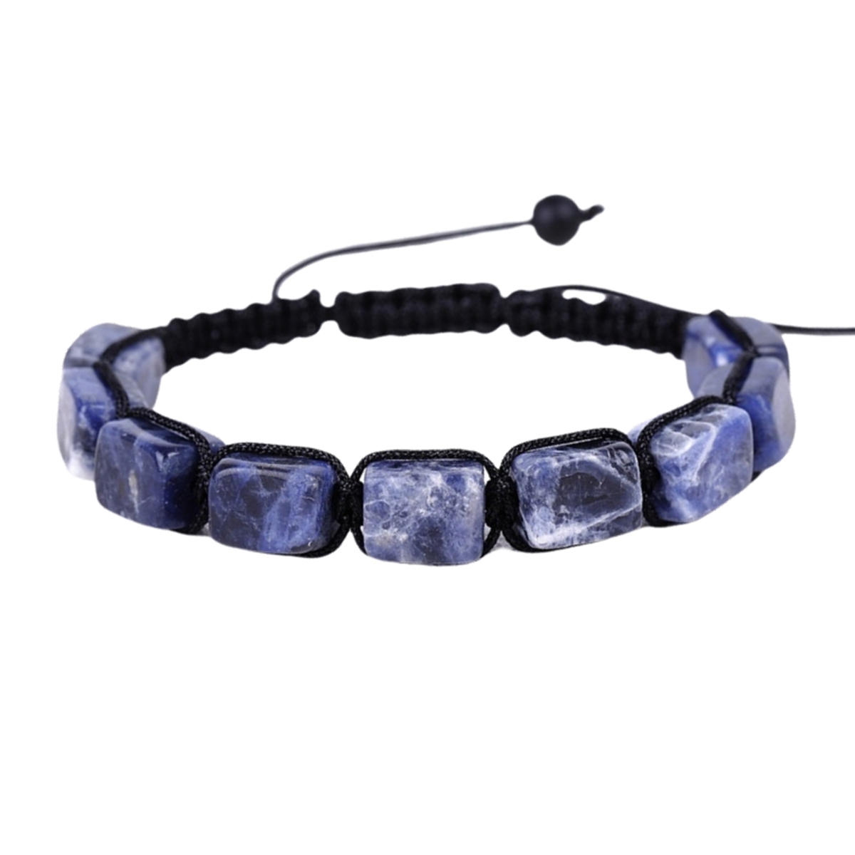 Hanmade Woven Adjustable Gemstone Beads Bracelets