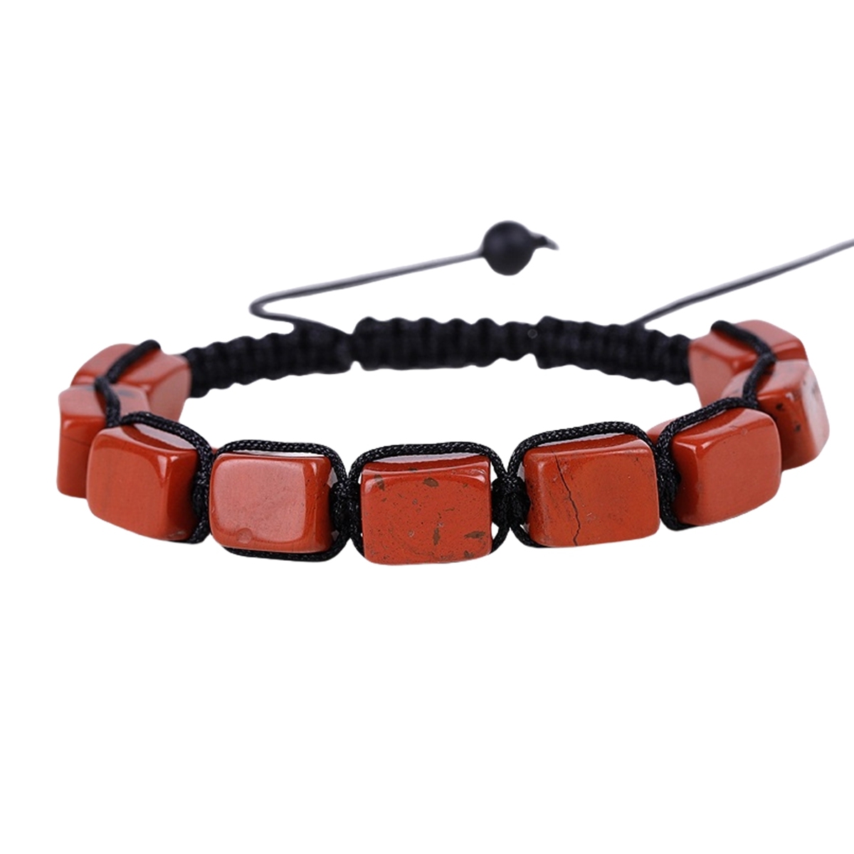 Hanmade Woven Adjustable Gemstone Beads Bracelets