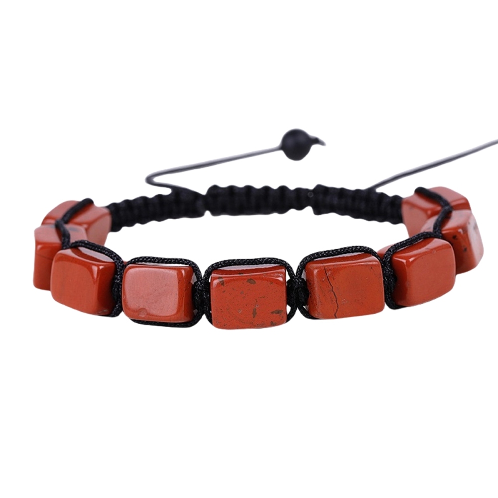 Hanmade Woven Adjustable Gemstone Beads Bracelets