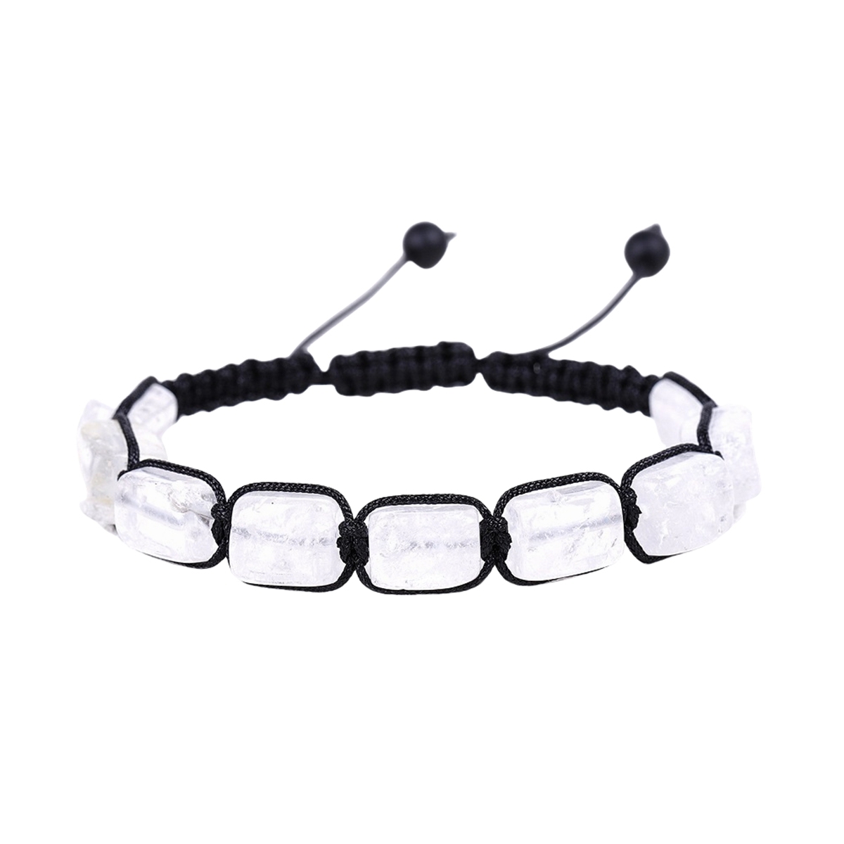 Hanmade Woven Adjustable Gemstone Beads Bracelets
