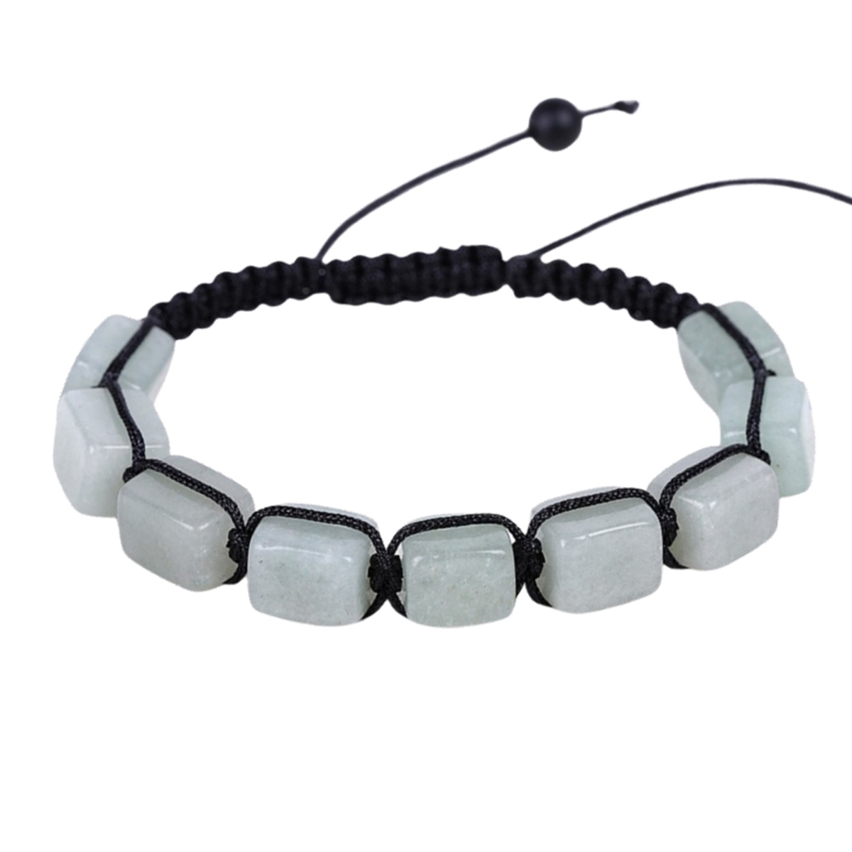 Hanmade Woven Adjustable Gemstone Beads Bracelets