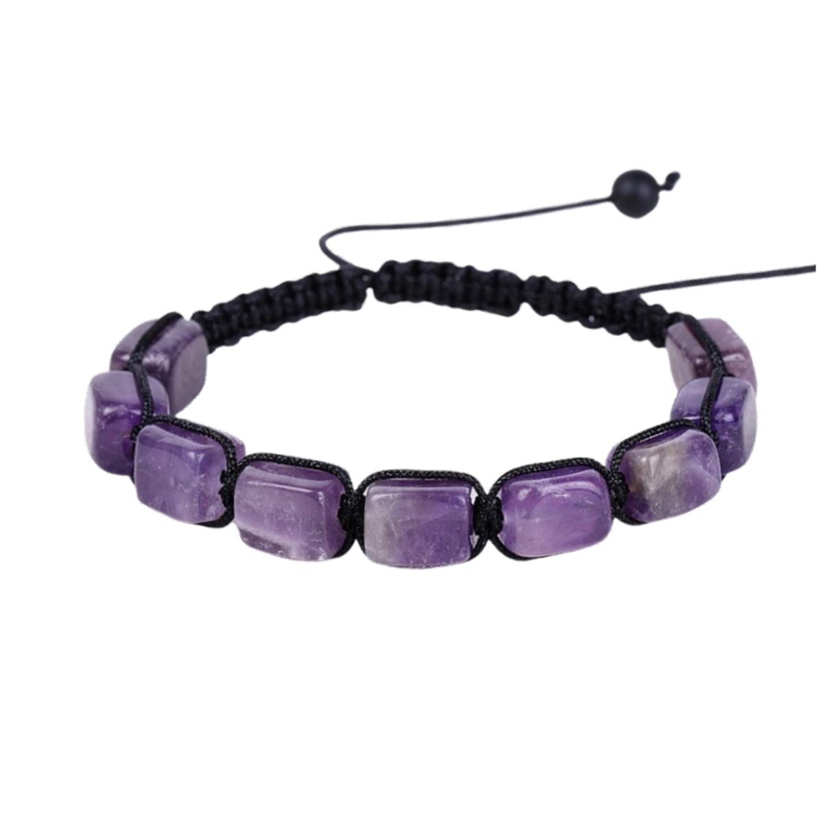 Hanmade Woven Adjustable Gemstone Beads Bracelets