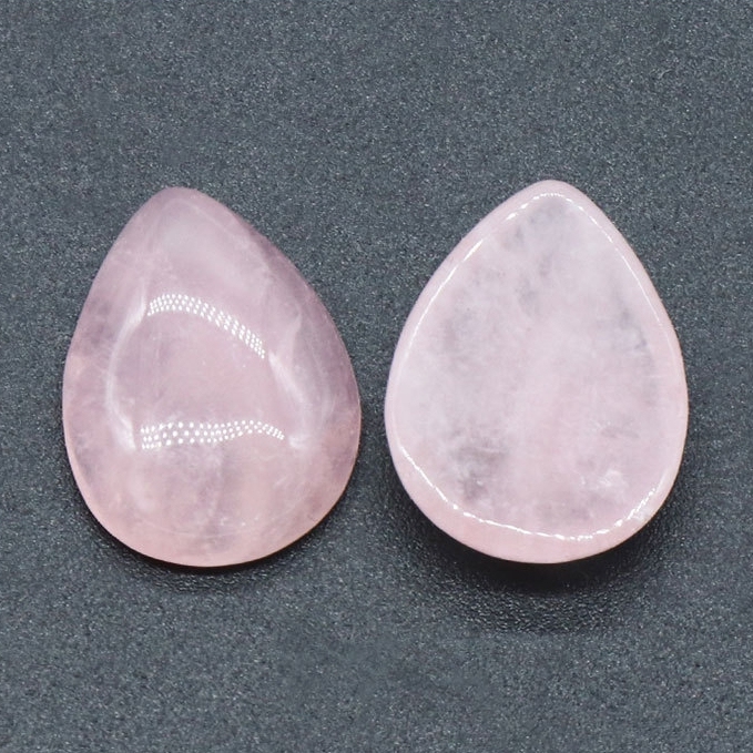 15X20mm Gemstone Teardrop Cabochon Water Drop Stone Flatback Beads for DIY Making Jewelry
