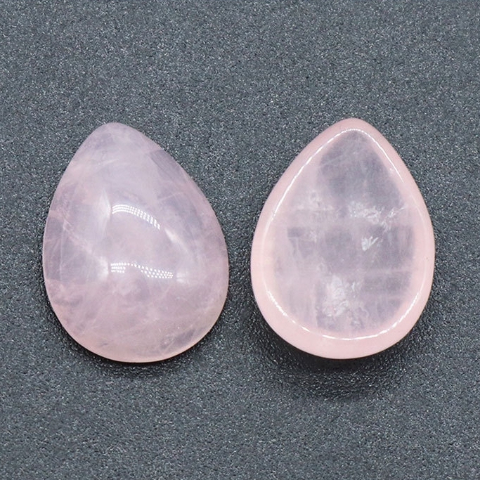 12x16mm Gemstone Teardrop Cabochon Water Drop Stone Flatback Beads for DIY Making Jewelry