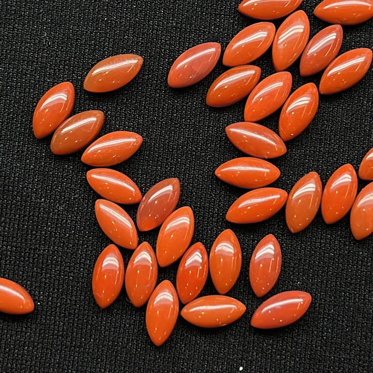 South Red Agate Horse Eye Cabochons Beads for Making Jewelry 1PCS