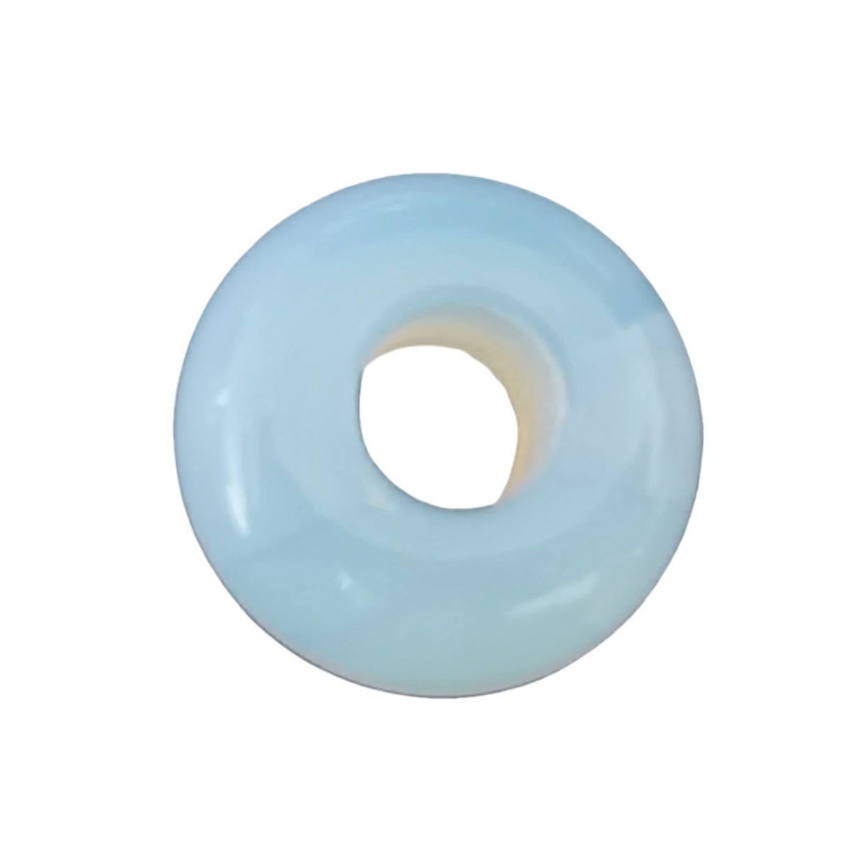 Opal Abacus Beads for Making Jewelry Handmade Craved Spacer Gemstone Drilled 4MM Big Hole