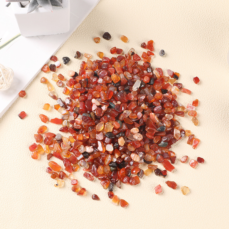 Chip Red Carnelian for Home Decoration & Decor Making Jewelry100 Gram