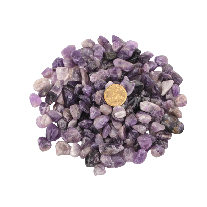 Amethyst Chips 100Gram Crushed Gemstone Perfect for Home Decoration & Decor Jewelry Making Chakra Healing Meditation Wicca Vases & Plants - Irregular Shaped Pieces