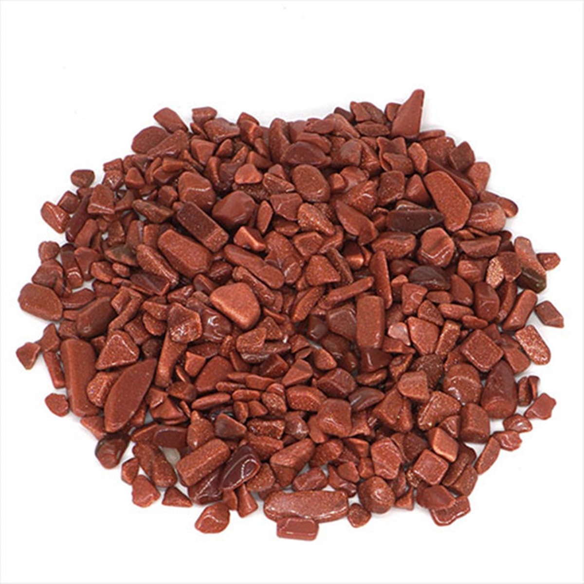 Chip Red Goldstone Stone Beads for Home Decoration & Decor Making Jewelry 100Gram