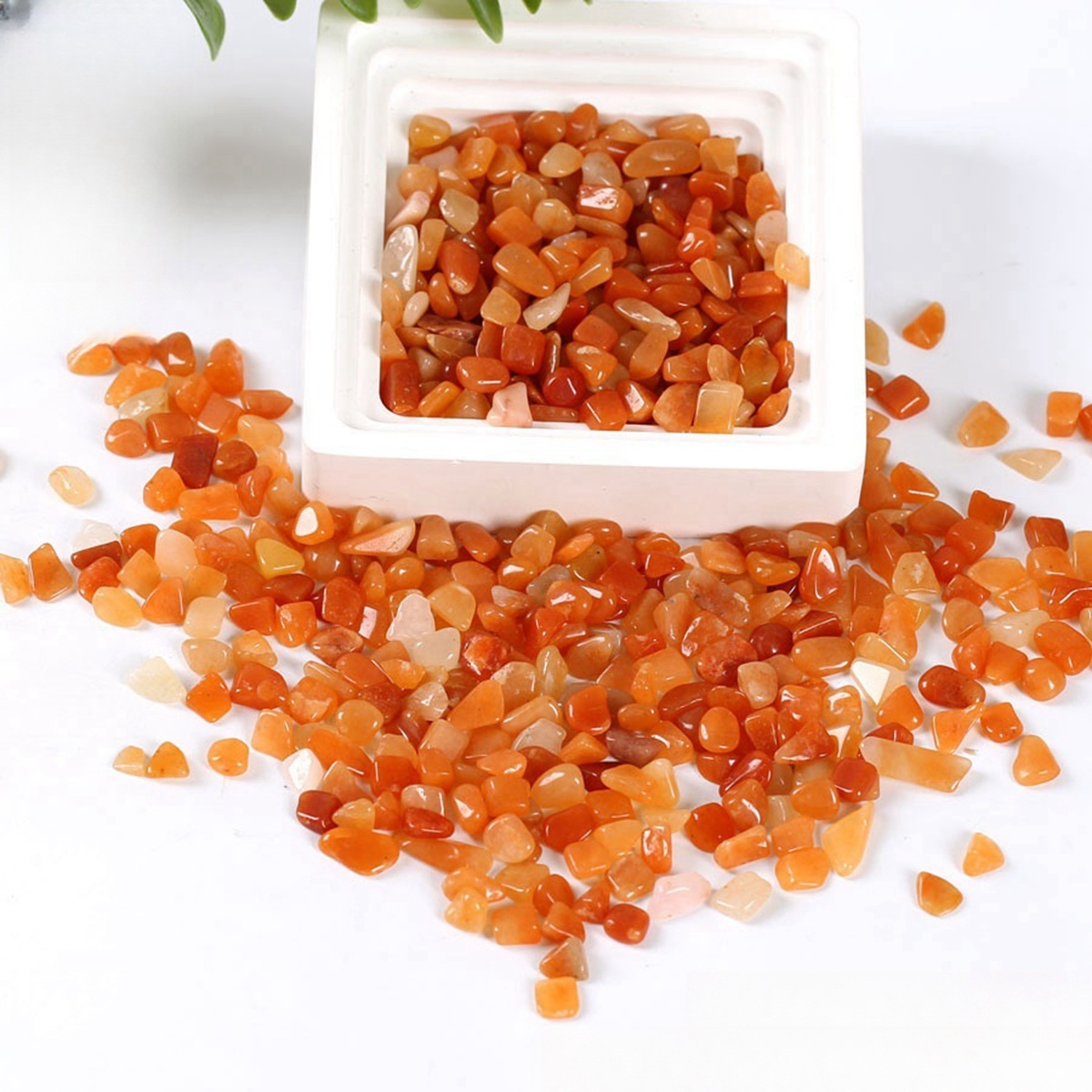 Chip Red Aventurine Stone Beads for Home Decoration & Decor Making Jewelry 100Gram
