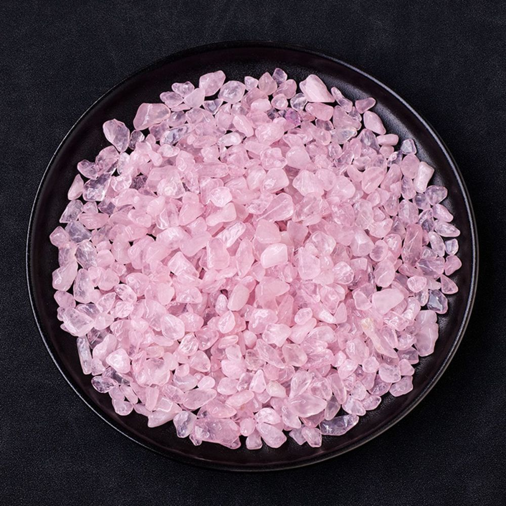Chip Rose Quartz Beads for Home Decoration & Decor Making Jewelry 100Gram