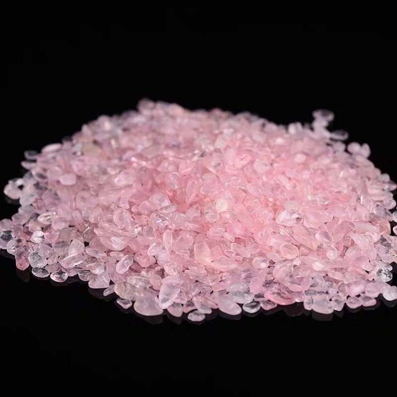 Chip Rose Quartz Beads for Home Decoration & Decor Making Jewelry 100Gram