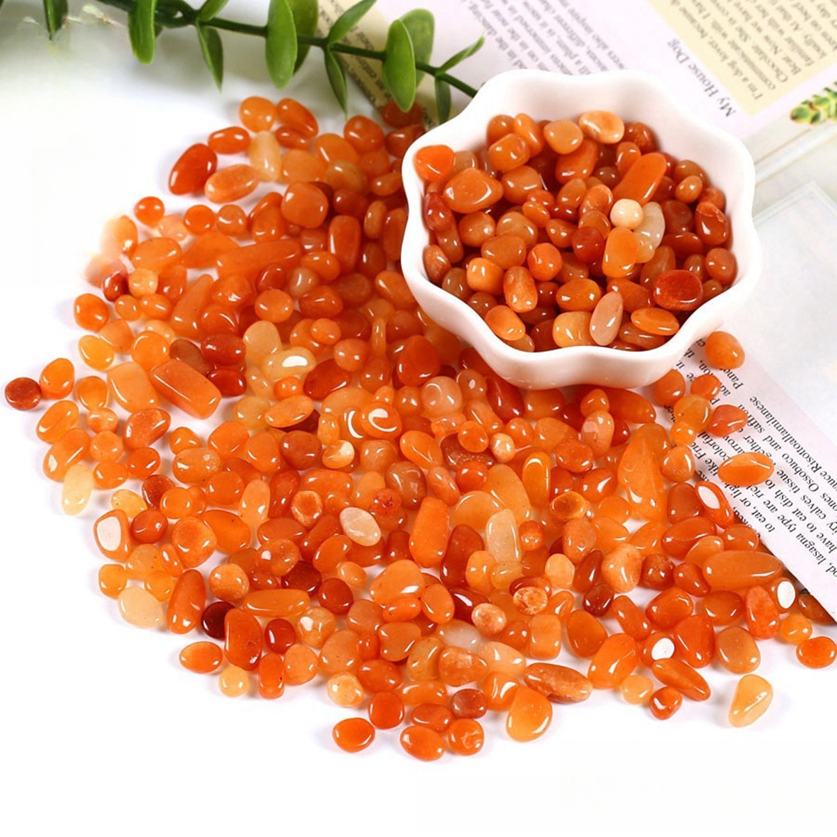 Chip Red Aventurine Stone Beads for Home Decoration & Decor Making Jewelry 100Gram