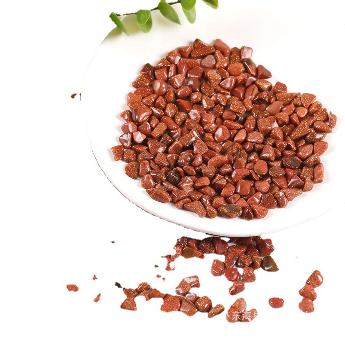 Chip Red Goldstone Stone Beads for Home Decoration & Decor Making Jewelry 100Gram