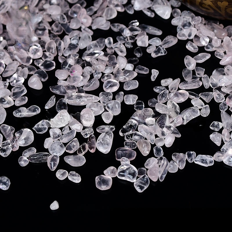 Chip Rose Quartz Beads for Home Decoration & Decor Making Jewelry 100Gram