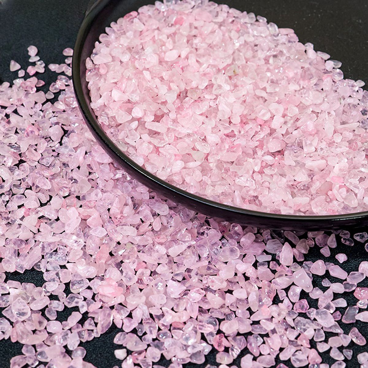 Chip Rose Quartz Beads for Home Decoration & Decor Making Jewelry 100Gram