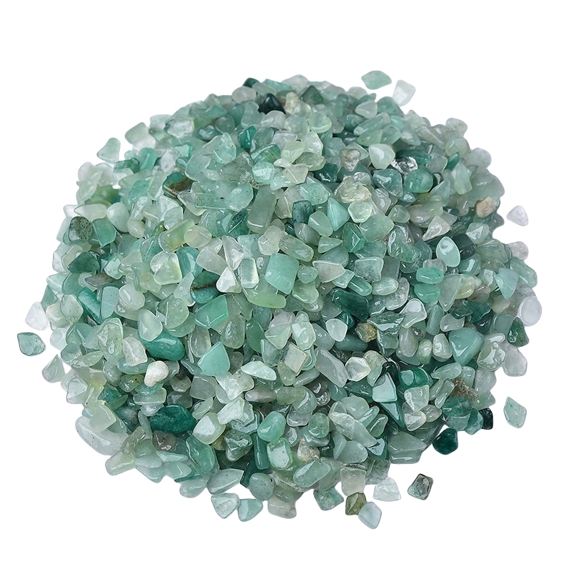 Chip Green Aventurine Stone Beads for Home Decoration & Decor Making Jewelry 100Gram