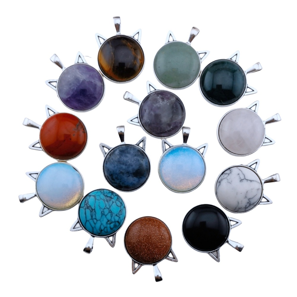 Alloy Pendant Accessories for DIY Making Jewelry  Cat Shape Metal Findings without Stone Cabochons
