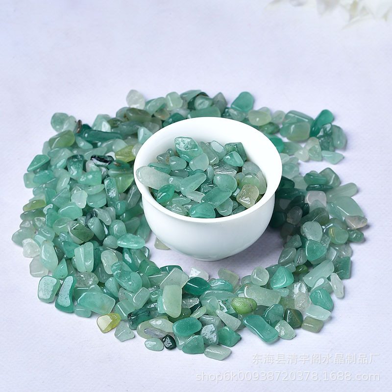 Chip Green Aventurine Stone Beads for Home Decoration & Decor Making Jewelry 100Gram