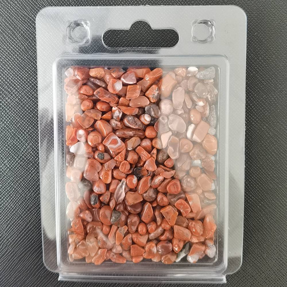 Chip Red Aventurine Stone Beads for Home Decoration & Decor Making Jewelry 100Gram In Plastic Box