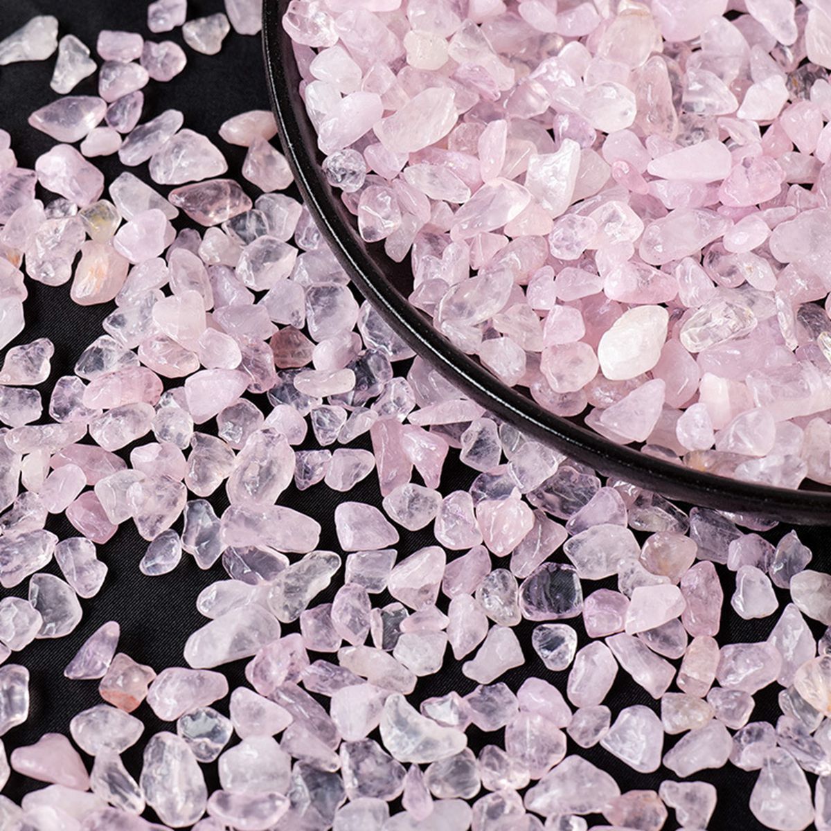 Chip Rose Quartz Beads for Home Decoration & Decor Making Jewelry 100Gram