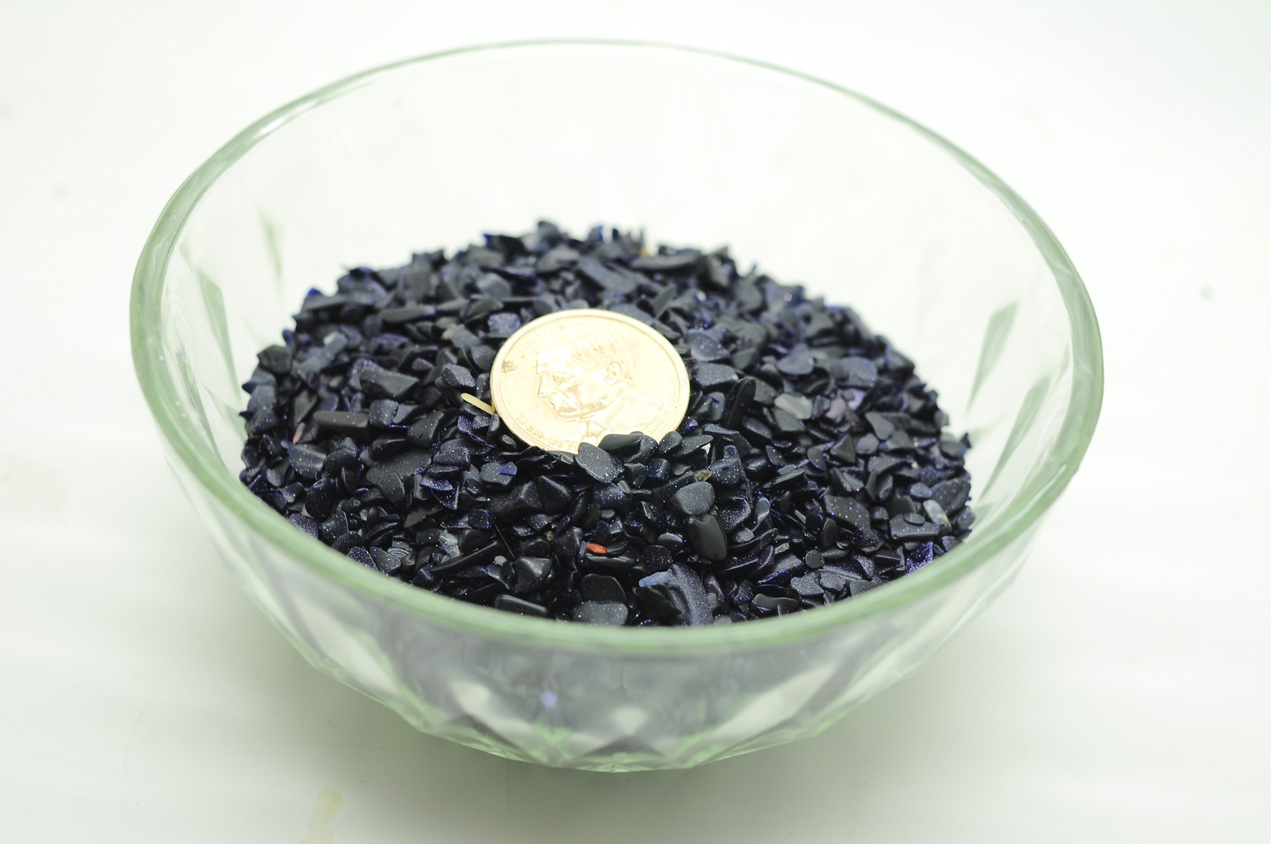 Chip Blue Sandstone Beads for Home Decoration & Decor Making Jewelry 100Gram