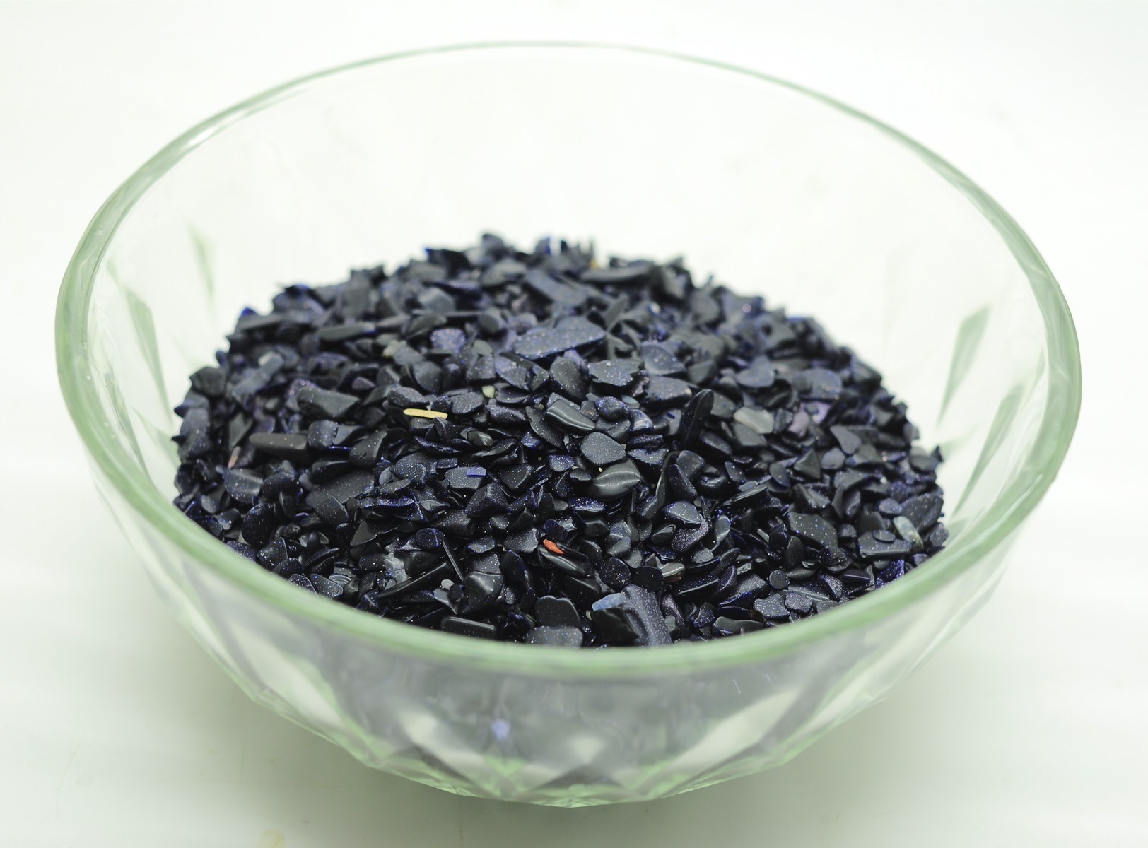 Chip Blue Sandstone Beads for Home Decoration & Decor Making Jewelry 100Gram