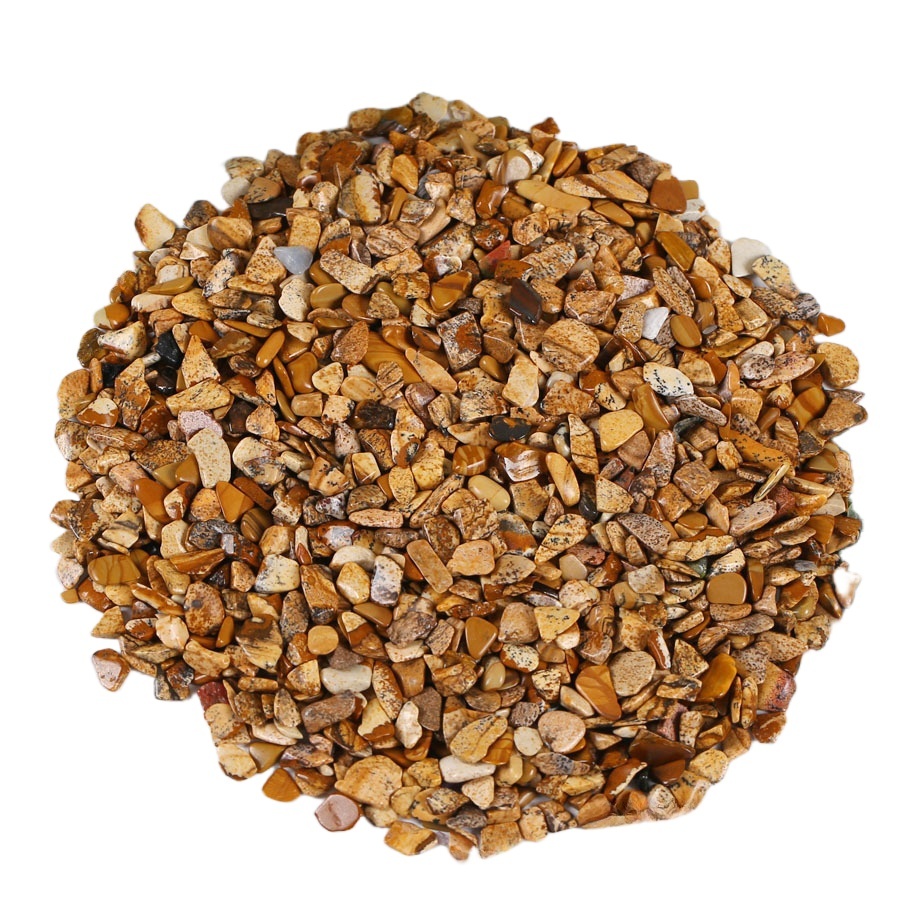 Chip Picture Jasper Beads for Home Decoration & Decor Making Jewelry 100Gram