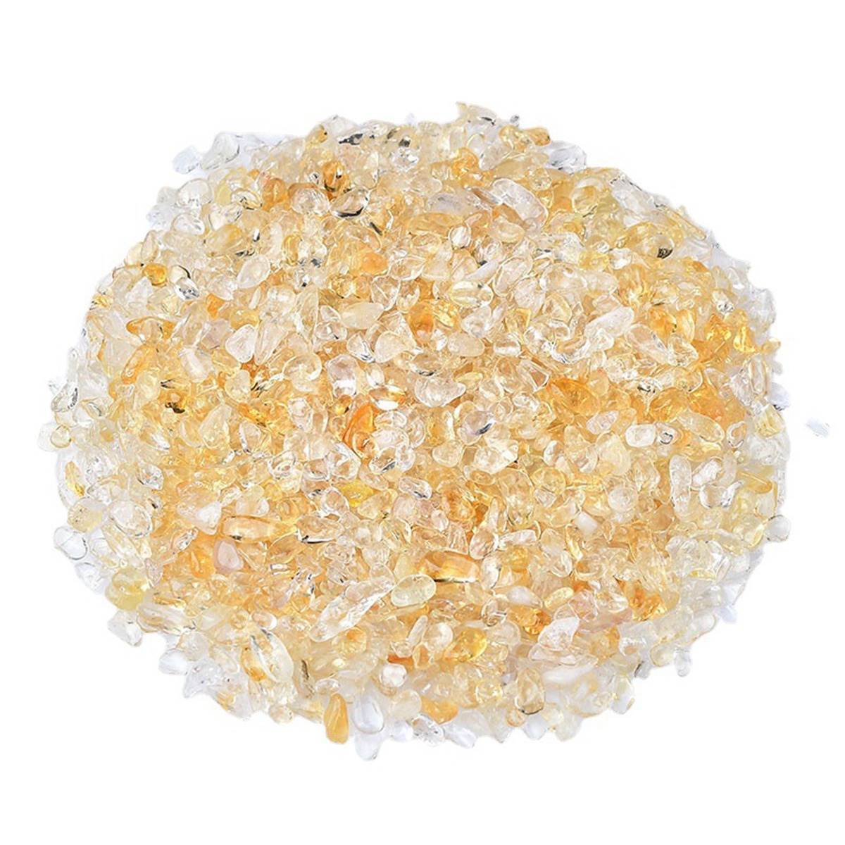 Chip Citrine Beads for Home Decoration & Decor Making Jewelry 100Gram