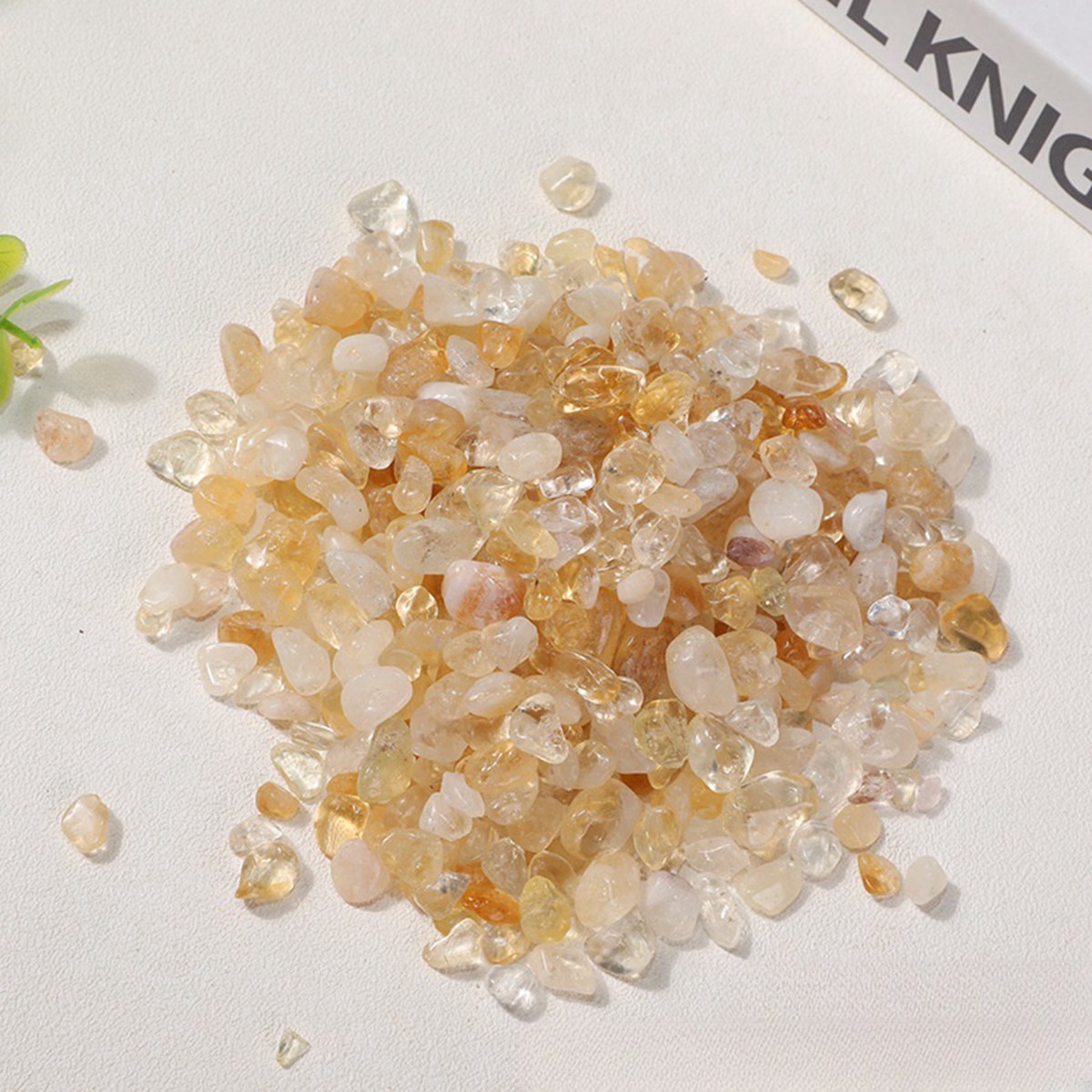 Chip Citrine Beads for Home Decoration & Decor Making Jewelry 100Gram