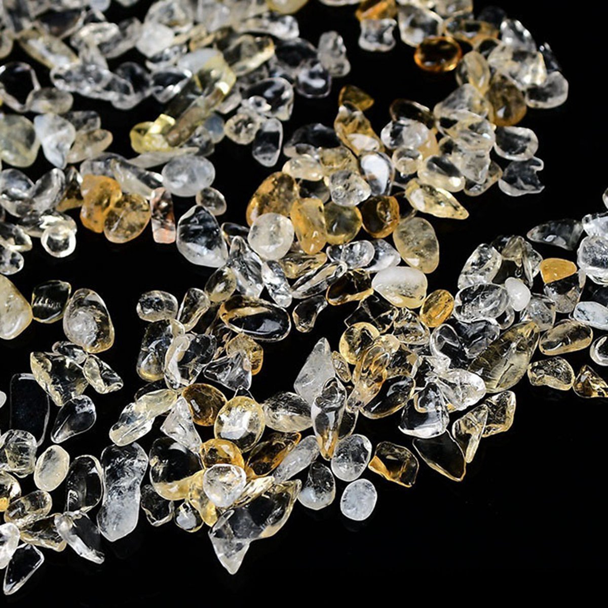 Chip Citrine Beads for Home Decoration & Decor Making Jewelry 100Gram