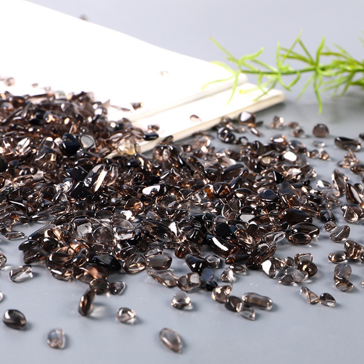 Chip Smoky Quartz Beads for Home Decoration & Decor Making Jewelry 100Gram