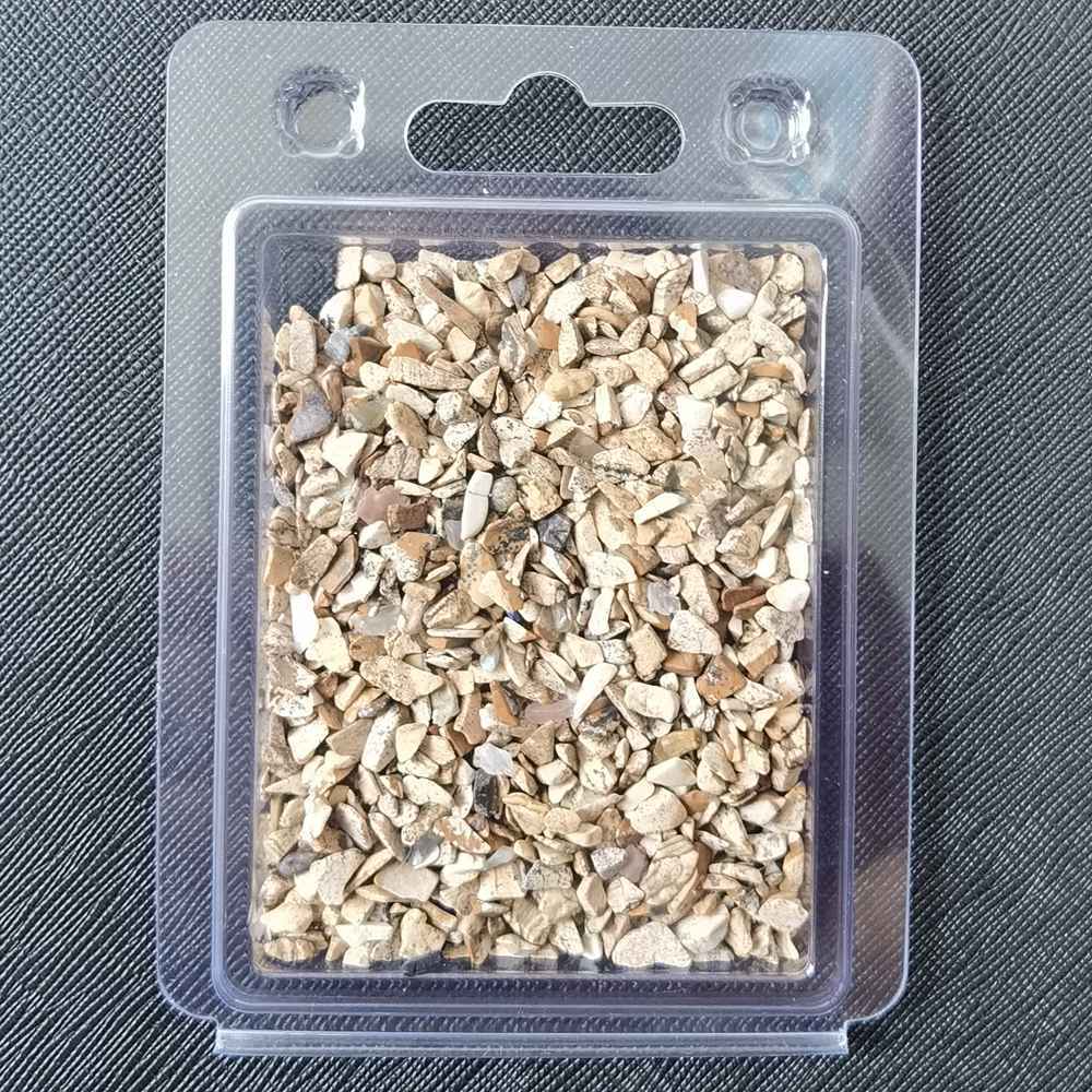 Chip Picture Jasper Beads for Home Decoration & Decor Making Jewelry 100Gram in Plastic Box