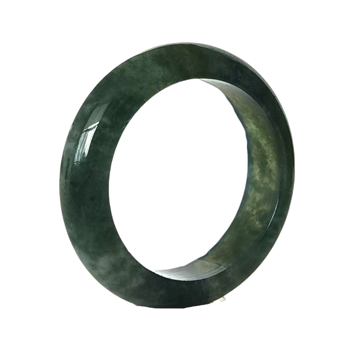 Turquoise  Band Rings 6MM Thickness  Natural Vintage Knuckle Stackable Finger Round Donut Ring for Women Girls