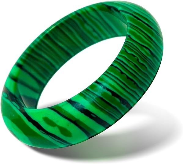 6MM Thickness Natural Domed Gemstone Band Rings  Diameter 16-18mm Vintage Knuckle Stackable Finger Round Donut Ring
