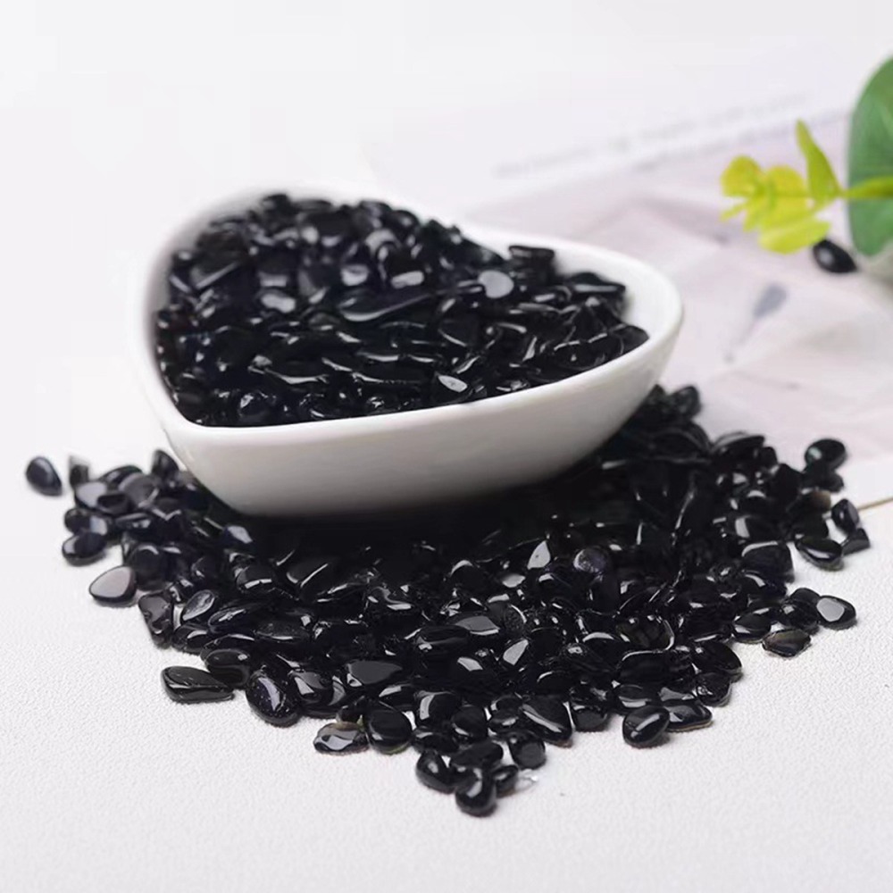 Chip Black Onyx Beads for Home Decoration & Decor Making Jewelry 100Gram
