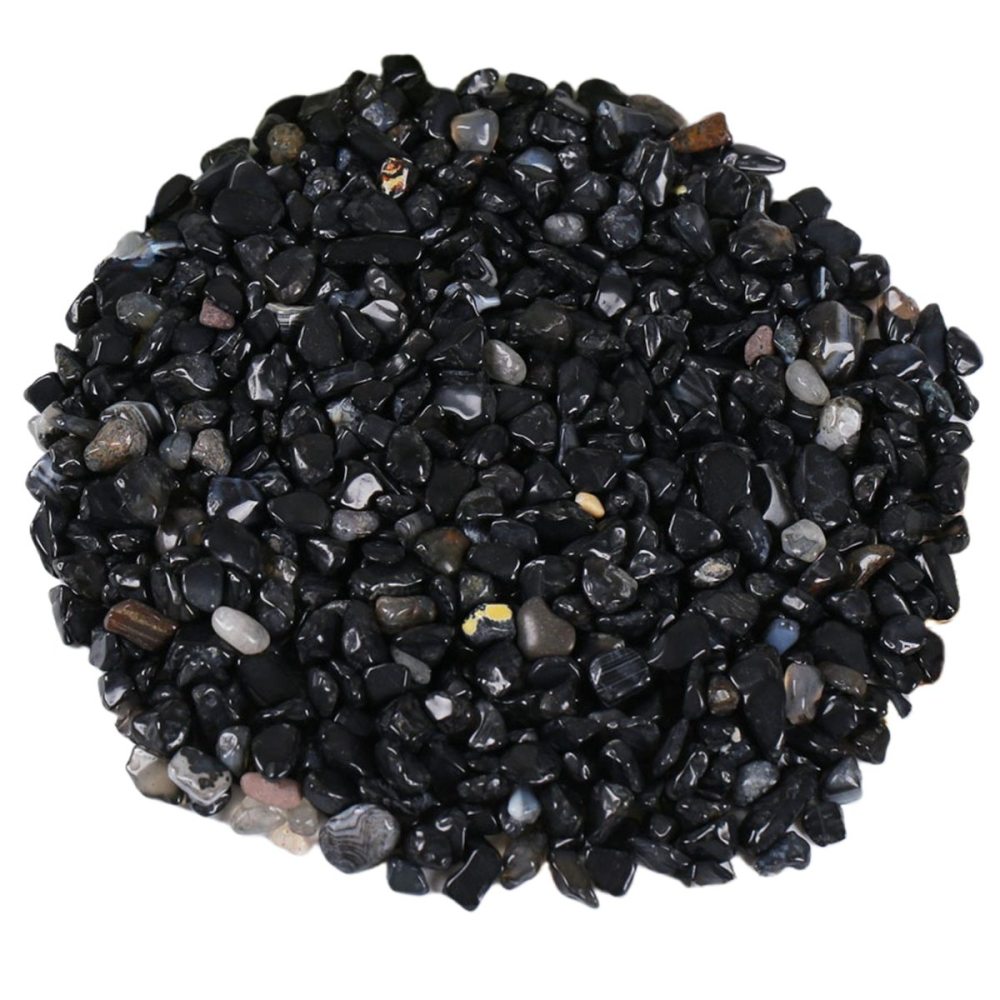 Chip Black Onyx Beads for Home Decoration & Decor Making Jewelry 100Gram