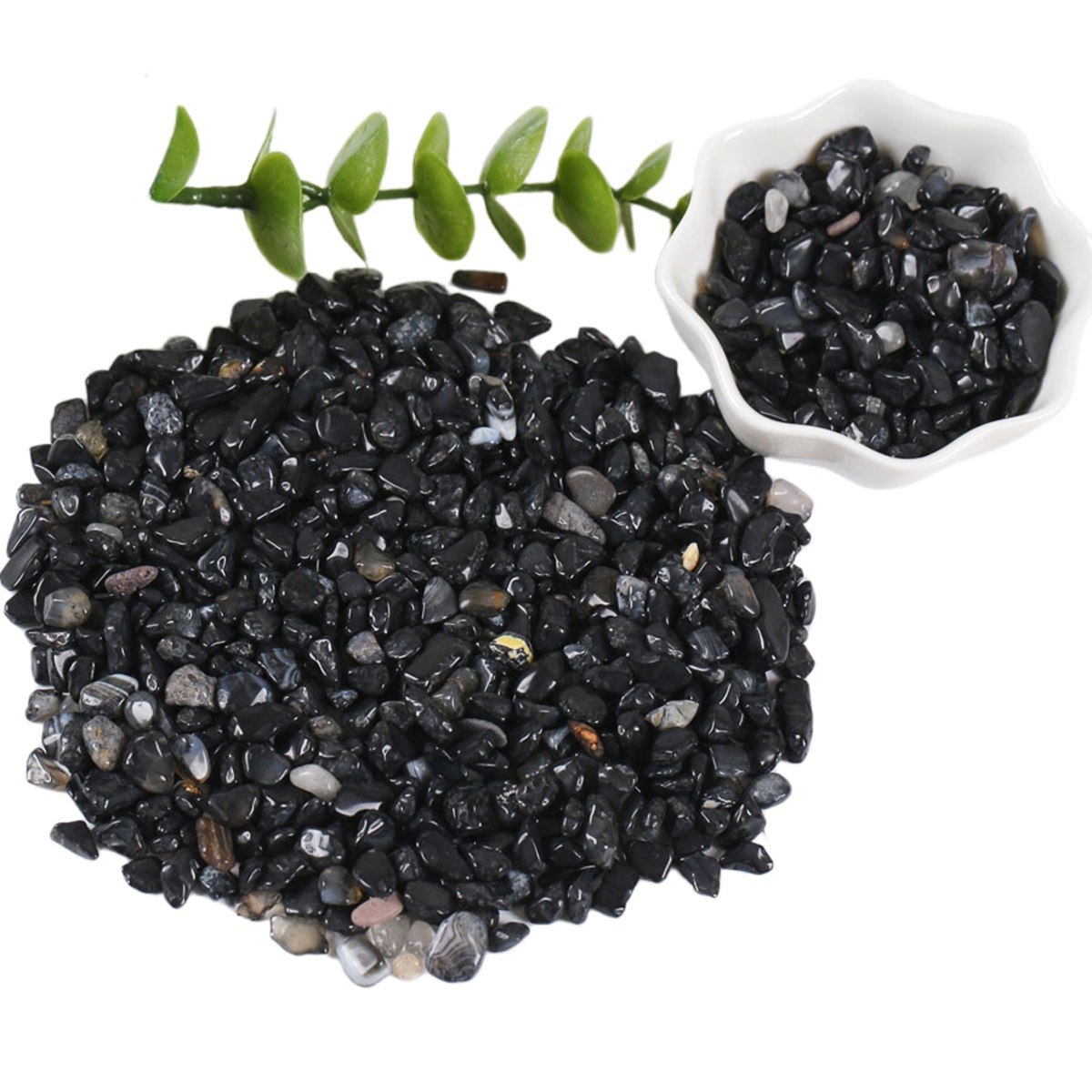 Chip Black Onyx Beads for Home Decoration & Decor Making Jewelry 100Gram