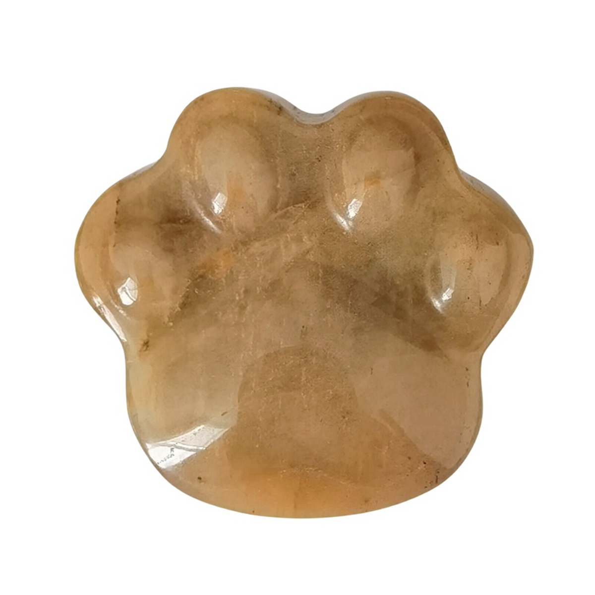 Cat Paw Gemstone for Home Decor 28x30mm Handmade Craved Gemstone Animal Hand Claw Reiki Healing Treatment Gemstone Ornament